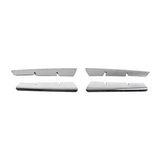 RVS grille sierlijsten (model 2006↗, set van 4) Renault Megane II 2004–2009 foto 2