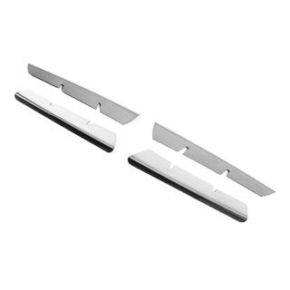 RVS grille sierlijsten (model 2006↗, set van 4) Renault Megane II 2004–2009 foto 3