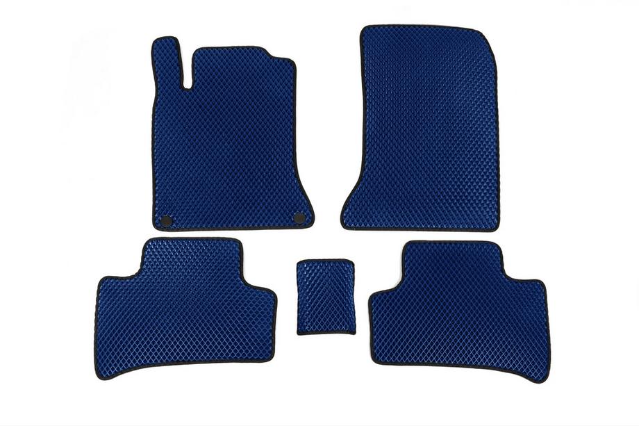 Mercedes B-klasse W246 2011–2018 EVA vloermatten voor interieur (2014-2018, Electric, Blauw) Image