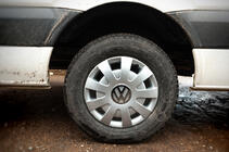 Volkswagen Crafter 2006–2016 Wieldoppen grijs ABS (1-rings, 4 stuks) foto 1