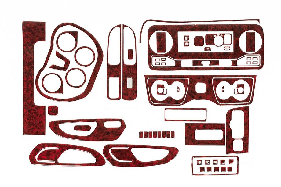 Mercedes Sprinter W907/W910 2018– Dashboard sierlijsten Houtlook Image