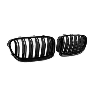 Niergrilles M-Look (hoogglans zwart) BMW 5 Serie F10/F11 2010–2016 foto 4