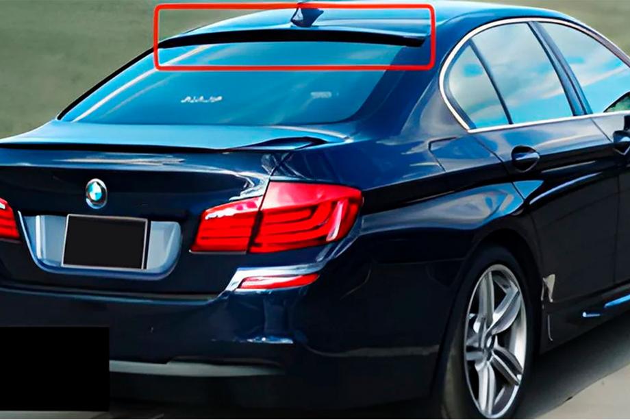 BMW 5 Serie F10/F11 2010–2016 DPT spoiler (voor F10, hoogglans zwart) Image
