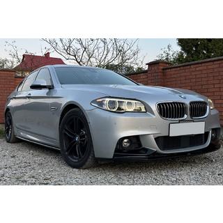 DPT V-1 dorpelverlengers (voor M-Sport/M5 dorpels, hoogglans zwart) BMW 5 Serie F10/F11 2010–2016 foto 1