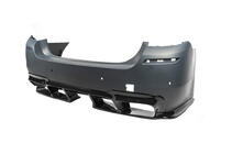 BMW 5 Serie F10/F11 2010–2016 Achterdiffuser DPT V-1 (voor M-Performance, hoogglans zwart) foto 13