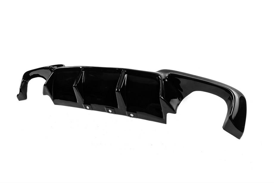 BMW 5 Serie F10/F11 2010–2016 Achterdiffuser DPT V-2 (voor M-Performance, hoogglans zwart) Foto 14