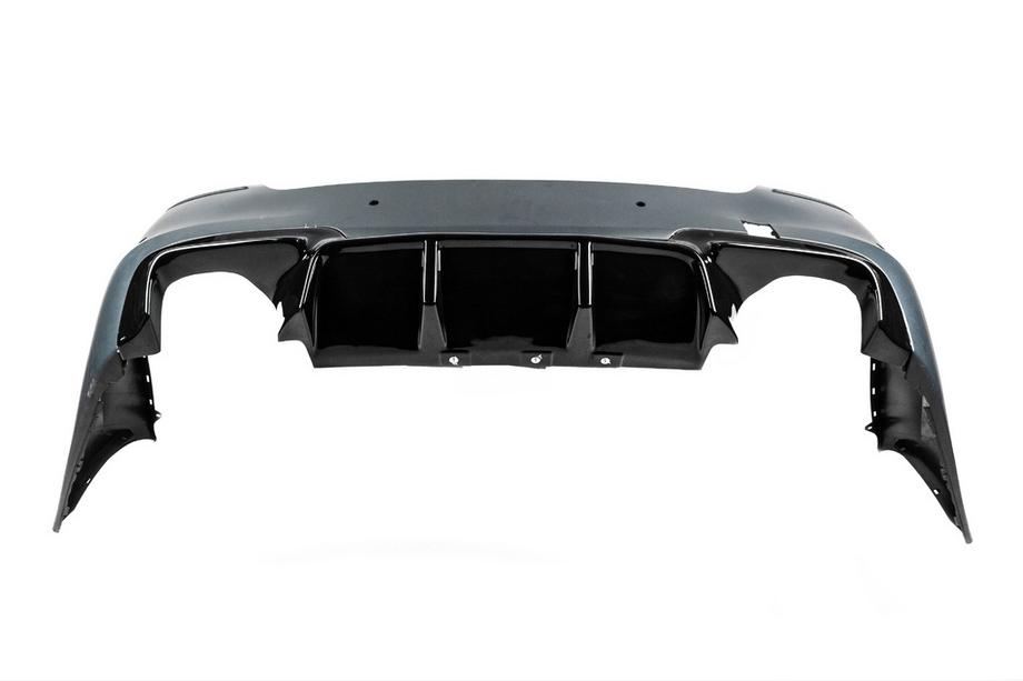 BMW 5 Serie F10/F11 2010–2016 Achterdiffuser DPT V-2 (voor M-Performance, hoogglans zwart) Foto 9