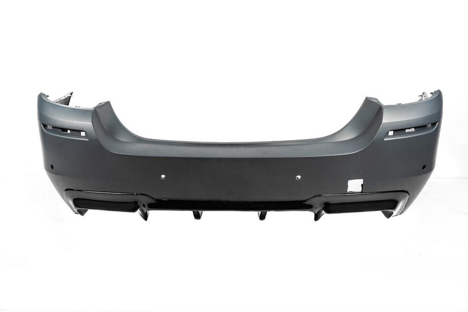 BMW 5 Serie F10/F11 2010–2016 Achterdiffuser DPT V-2 (voor M-Performance, hoogglans zwart) Foto 15