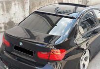 BMW 3 Serie F30/F31 2012–2019 DPT spoiler (voor F30/F80, hoogglans zwart) foto 1