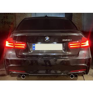 Achterdiffuser DPT V-3 (voor M Performance, hoogglans zwart) BMW 3 Serie F30/F31 2012–2019 foto 3