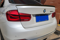 BMW 3 Serie F30/F31 2012–2019 M3-Style spoiler (voor F30/F80, hoogglans zwart) foto 1