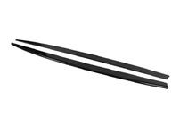 BMW 3 Serie F30/F31 2012–2019 DPT V-1 dorpelcovers (voor M-Sport dorpels, hoogglans zwart) foto 4