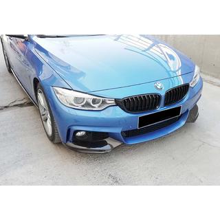 Voorbumper lip DPT Flap V-1 (voor M-Technic, hoogglans zwart) BMW 4 Serie F32/F33/F36 2012–2020 foto 4