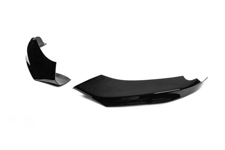 BMW 4 Serie F32/F33/F36 2012–2020 Voorbumper lip DPT Flap V-1 (voor M-Technic, hoogglans zwart) Foto 7