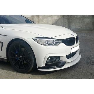 Voorbumper lipspoiler DPT Flap V-3 (voor M-Sport, hoogglans zwart) BMW 4 Serie F32/F33/F36 2012–2020 foto 3