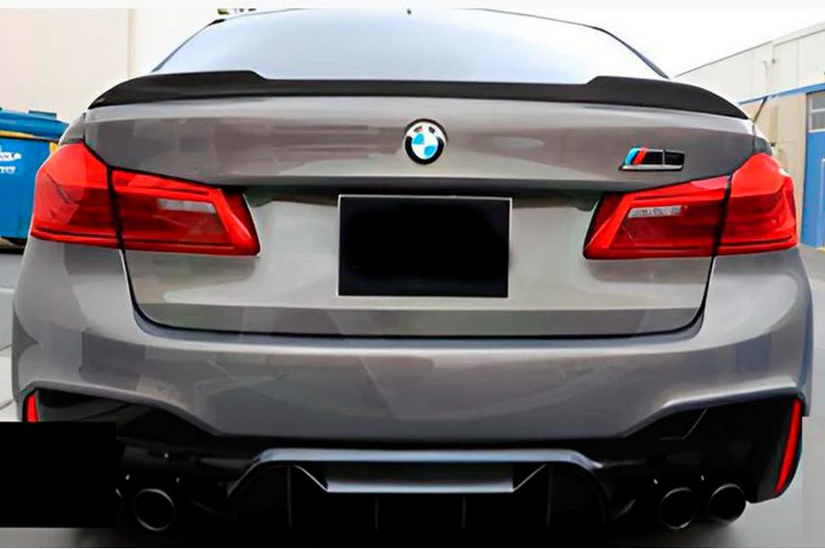 BMW 5 Serie G30/G31 2017–2023 CS-Style spoiler (hoogglans zwart) Image