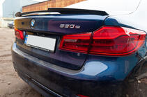 BMW 5 Serie G30/G31 2017–2023 Spoiler M4-Style (hoogglans zwart) foto 2