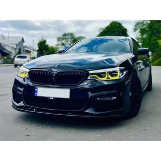 Voorbumper lip spoiler DPT Lip V1 (voor M-Performance 2017-2020, hoogglans zwart) foto 3