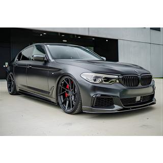 Voorbumper lip spoiler DPT Lip V1 (voor M-Performance 2017-2020, hoogglans zwart)