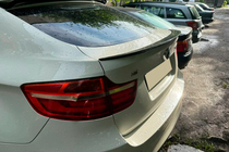 BMW X6 E71 2008–2014 DPT spoiler (hoogglans zwart) foto 1