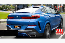 BMW X6 G06 2019–2027 DPT spoiler (hoogglans zwart) foto 3