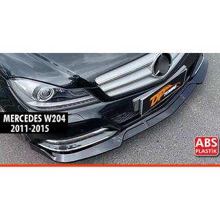 Lipspoiler voorbumper DPT V1 (2011-2015, glanzend zwart) foto 1
