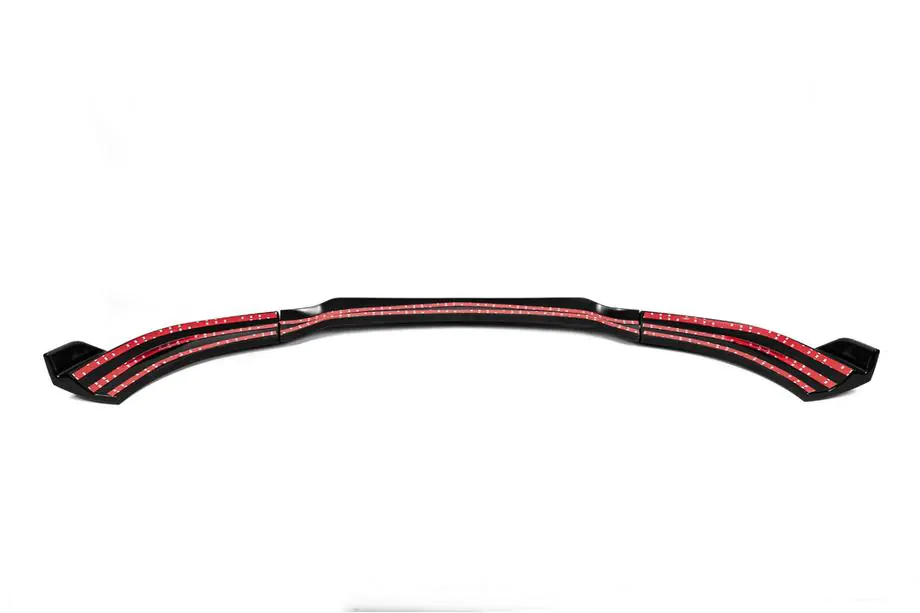 Mercedes C-klasse W204 2007–2015 Lipspoiler voorbumper DPT V1 (2011-2015, glanzend zwart) Foto 11