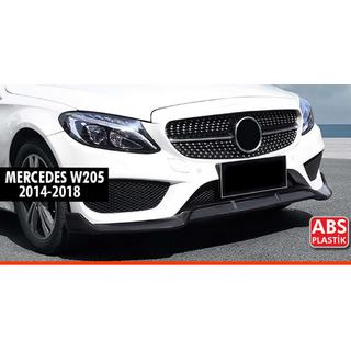 Voorspoilerlip voorbumper DPT V1 (2014-2018, alleen voor AMG-Line, hoogglans zwart) foto 1