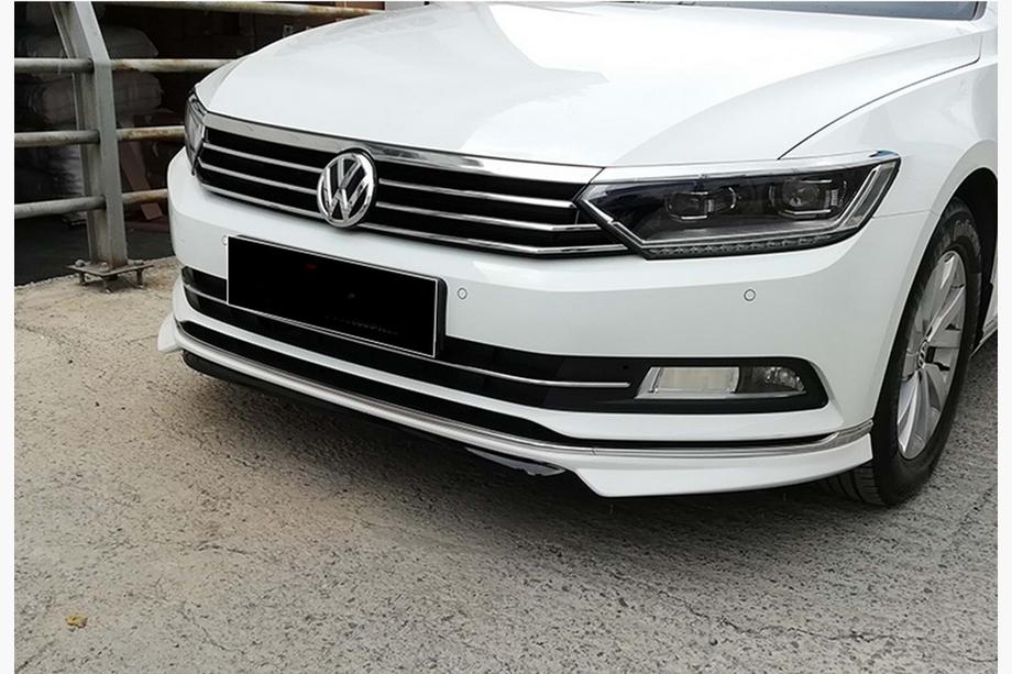 Volkswagen Passat B8 2015–2023 DPT Lip voorspoilerlip voorbumper (2015-2019 EU, spuitklaar) Image