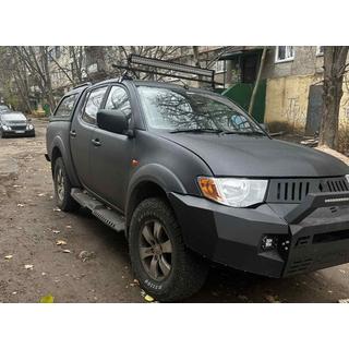 Dakar V2 side steps met LED (2019+, 2 stuks, metaal) Mitsubishi L200 2015–2024 foto 3