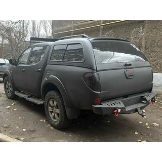 Dakar V2 side steps met LED (2019+, 2 stuks, metaal) Mitsubishi L200 2015–2024 foto 4