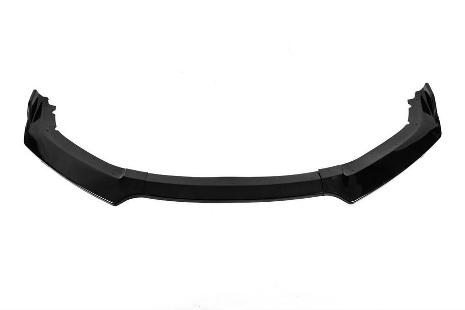 Universele frontlip spoiler DPT V-1 (ABS, hoogglans zwart) Foto 1