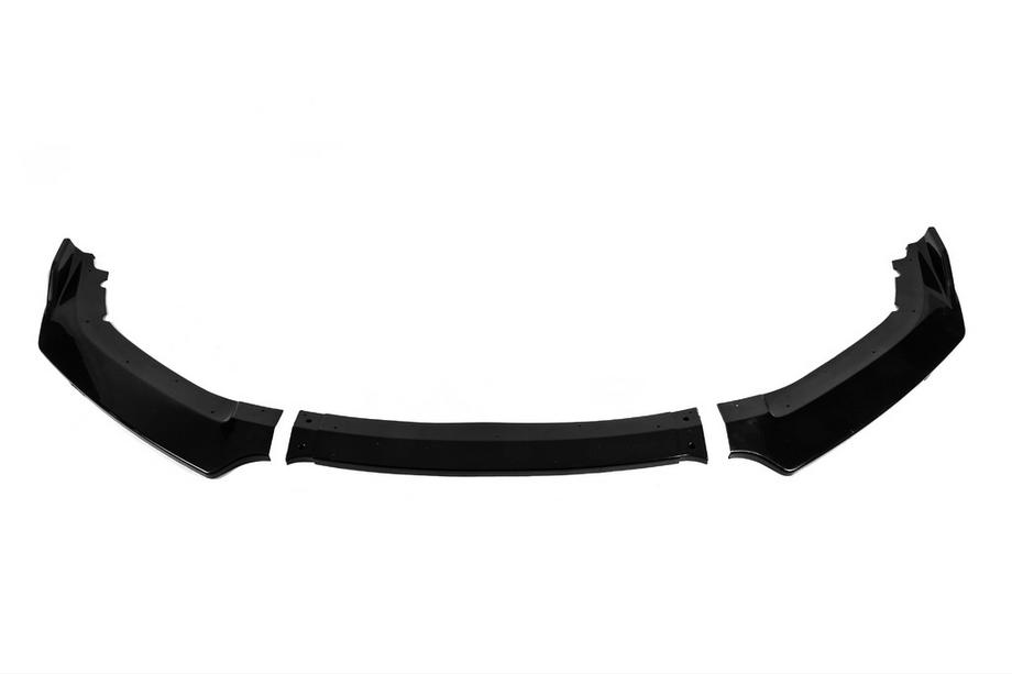 Universele frontlip spoiler DPT V-1 (ABS, hoogglans zwart) Foto 9