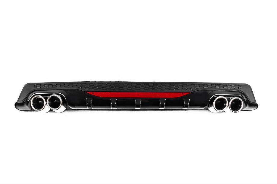 Universele achterdiffuser DPT AMG Style V-1 (ABS) (grijs+zwart) Foto 1