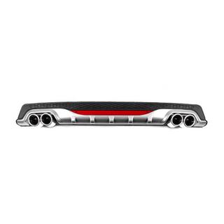 Universele achterdiffuser DPT AMG Style V-2 (ABS) (grijs + hoogglans zwart) foto 1