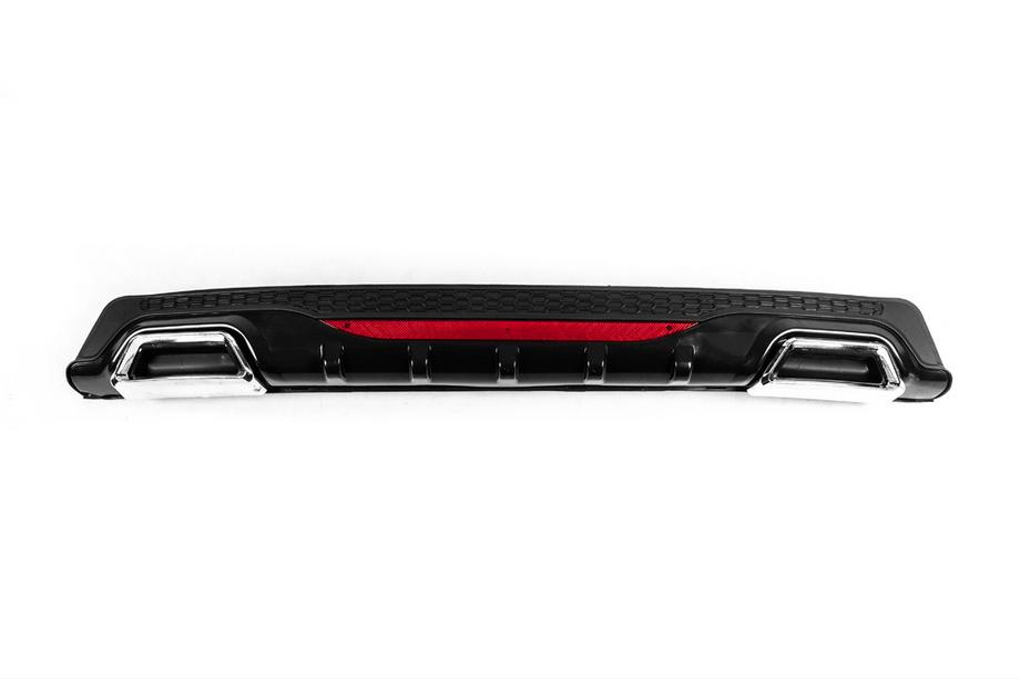 Universele achterdiffuser DPT AMG Style V-3 (ABS) (glanzend zwart) Foto 1