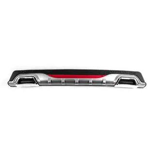 Universele achterdiffuser DPT AMG Style V-4 (ABS) (grijs + hoogglans zwart) foto 1