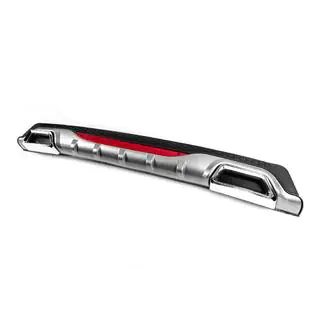 Universele achterdiffuser DPT AMG Style V-4 (ABS) (grijs + hoogglans zwart) foto 2
