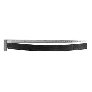 Universele achterbumper lip DPT V-1 (ABS) (75 cm, mat zwart) foto 4