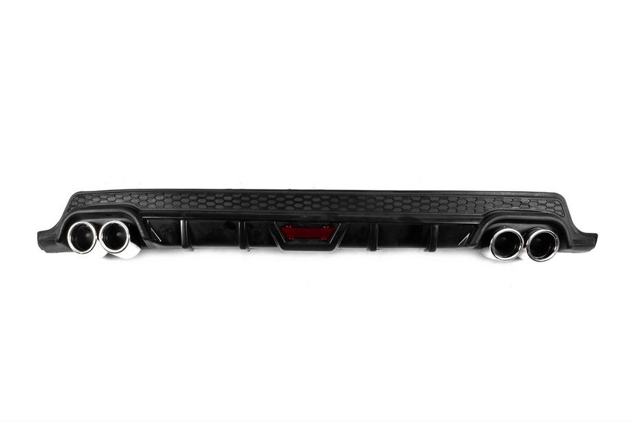 Universele achterdiffuser DPT V-9 (ABS) (mat zwart) Foto 1