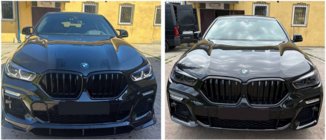 BMW X6 G06 2019–2027 Bodykitset Paradigm Black Knight (2018-2022) foto 4