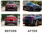 BMW X6 G06 2019–2027 Bodykitset Paradigm Black Knight (2018-2022) foto 1