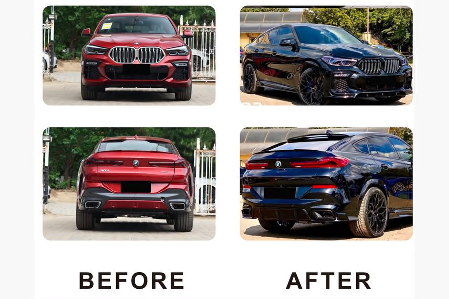 BMW X6 G06 2019–2027 Bodykitset Paradigm Black Knight (2018-2022) Image