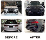 BMW X7 G07 2019– Paradigm Black Knight V1 bodykit set (voor M-Sport 2018-2022) foto 2