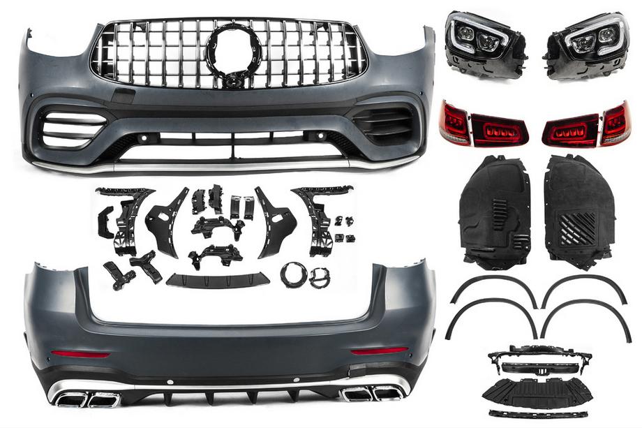 Mercedes GLC X253 2015–2022 Restyling kit voor GLC63 2022 Foto 2