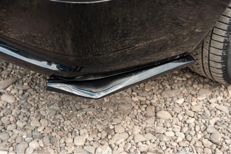 Universele flap-appendages voor achterbumper DPT (ABS) (2 stuks) (glans zwart) Foto 2