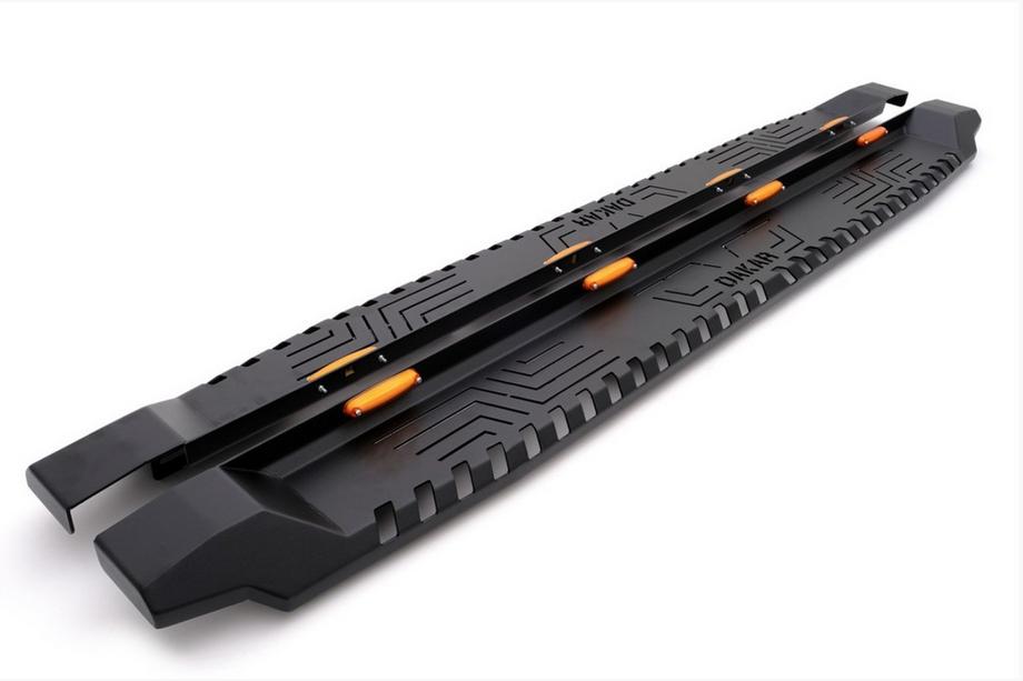 Mitsubishi L200 2015–2024 Dakar V1 zijsteps met LED (2019+, 2 stuks, metaal) Image