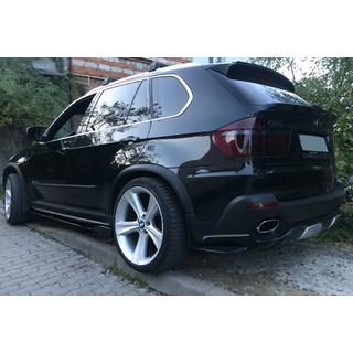 Universele sideskirt extensions DPT Black (ABS) (2 stuks) (glans zwart) foto 4