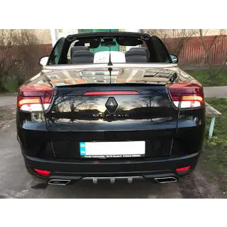 Universele achterdiffuser DPT Sport V-1 (grijs + mat zwart) foto 3