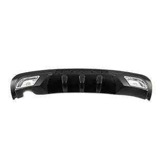 Universele achterdiffuser DPT Sport V-2 (ABS) (hoogglans zwart) foto 2